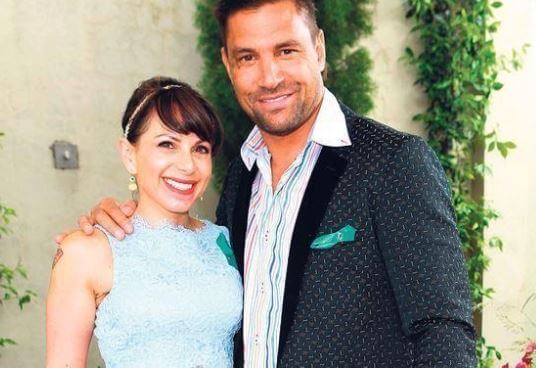 Mokoia Bennett's parents Manu Bennett and Karin Horen.